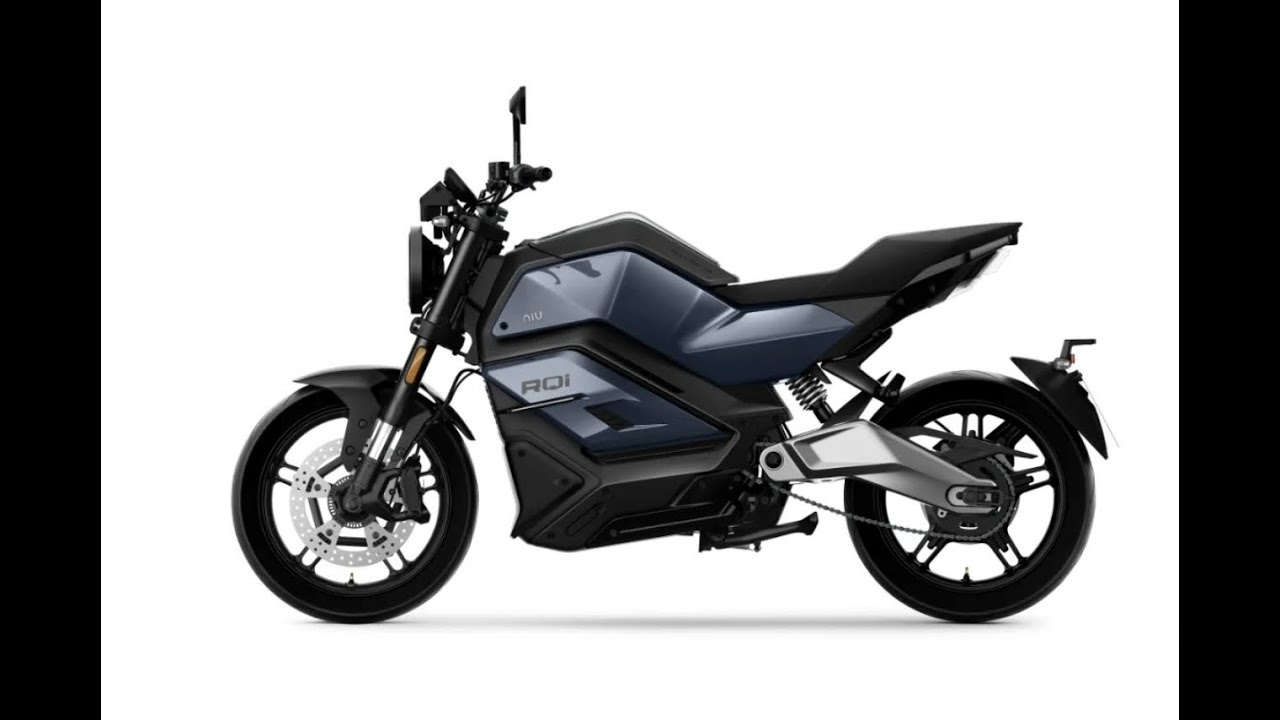 Электрический мотоцикл NIU RQi Sport мощностью 7,5 кВт — снимок с EICMA 2025 — 4K : Green-Mopeds.com