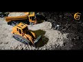 Building raod and bridge truck excavator  komuniti rc primitive 1017