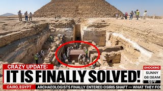 Archaeologists Just Opened the Osiris Shaft — What They Found Inside Defies All Logic
