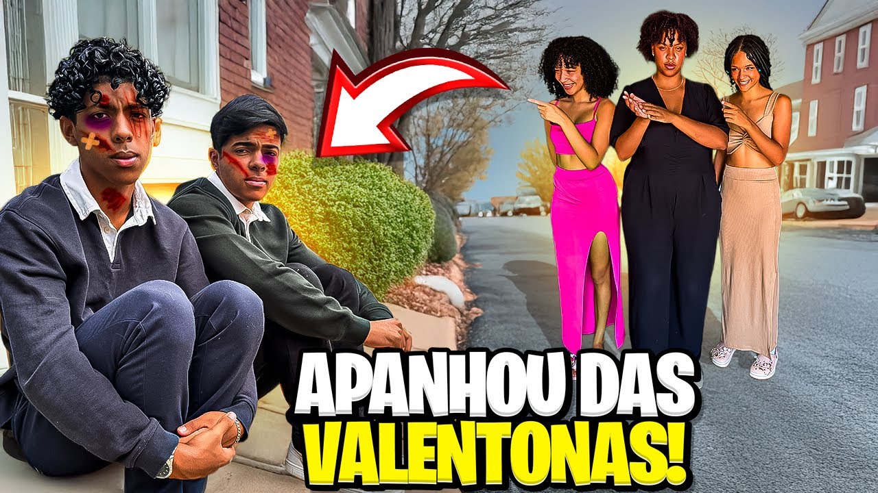 APANHAMOS DAS VALENTONAS E TIVEMOS QUE FUGIR…
