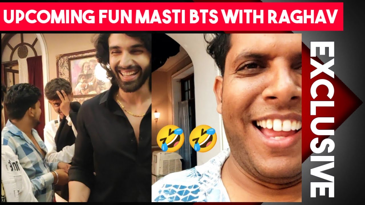 New Upcoming Masti BTS With Raghav On Set || Jaane Anjaane hum Mile || Exclusive Vlog ||