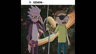 Ai decides who wins Rick sanchez vs Evil morty🥶🔥|Rickandmorty|Comic| #ricksanchez #evilmorty