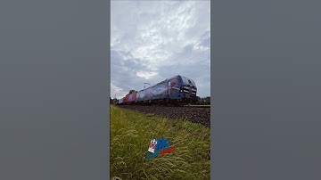 EGP Smartron 192 103 hauling a Freight Train  #trainspotting #germany #railfan