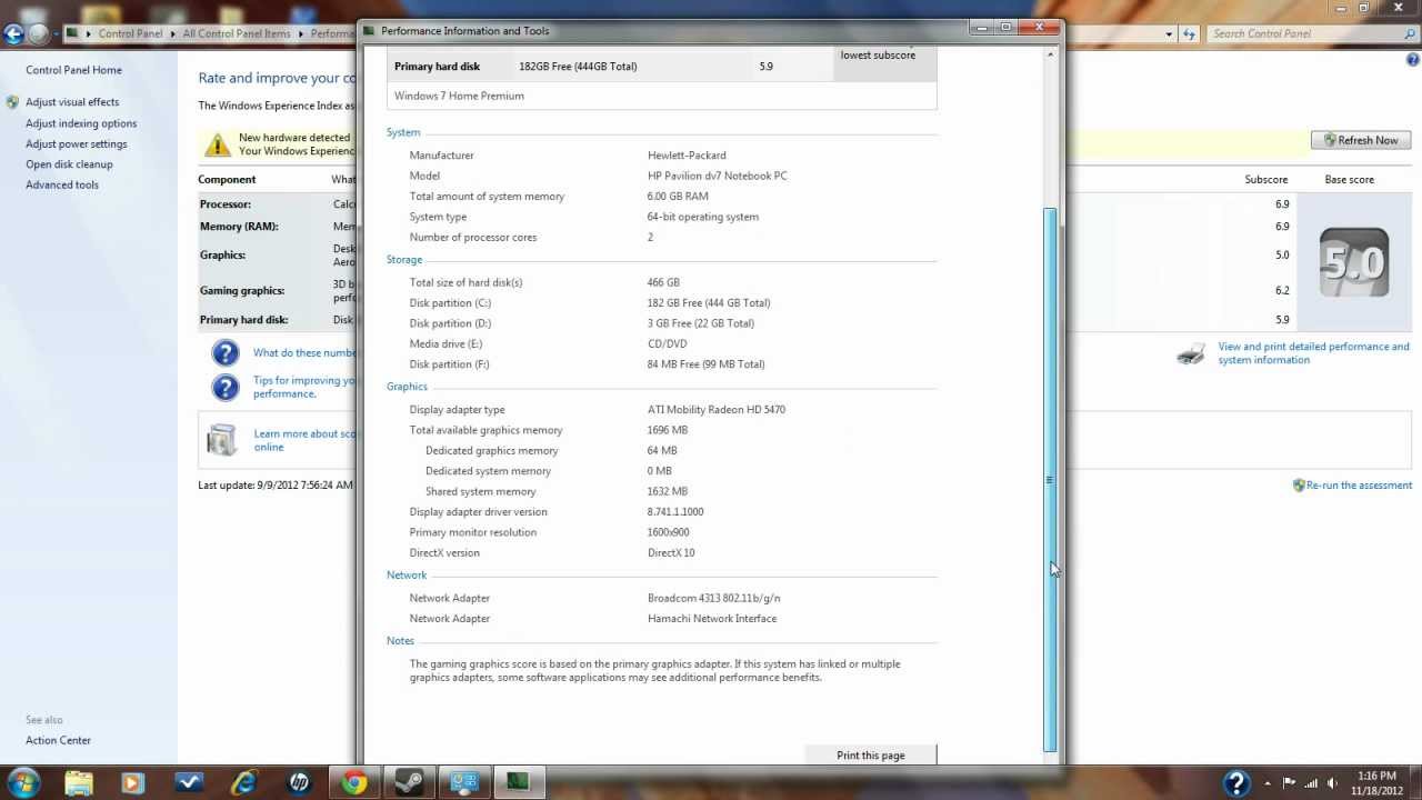 How To Check Your System Specs Windows 7 Youtube