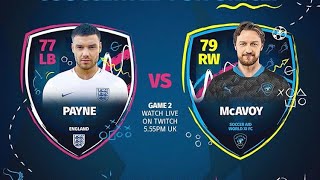 Liam Payne vs James mcavoy esoccer aid for unicef 2020