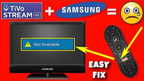 Solving the Tivo Stream 4K Remote Control Issue on Samsung TVs