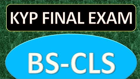 💚KYP FINAL EXAM BS-CLS ||🙏 KYP EXAM BS-CLS 🇮🇳|| BS CLS EXAM ❤️ KYP EXAM || KAUSAR ALI AZIZ