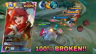 FINALLY!! TRY THIS NEW LAYLA 1 HIT BUILD 2026!! ( insane damage💀 ) | NEW BUILD TOP 1 GLOBAL LAYLA