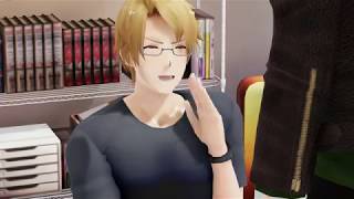 MMD APH - Usuk moment #2 - England/America