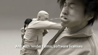What you're actually watching is a breakdown of the 3D pipeline the pre-render stage.