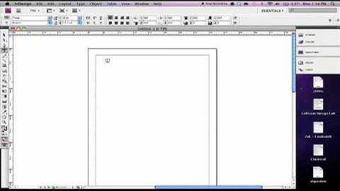 Adobe InDesign Tutorial - Part 1