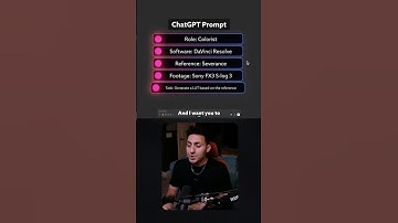 Create any Looks with ChatGPT - DaVinci Resolve 20