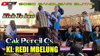 Limbukan, Cak Percil Cs bersama Ki.Redi mbelung, soso Gandusari blitar