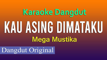 KAU ASING DIMATAKU  - MEGA MUSTIKA ( KARAOKE DANGDUT NO VOKAL  )