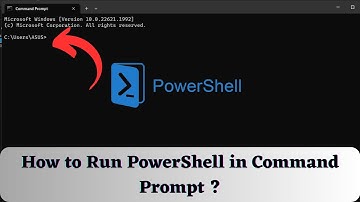 How to run PowerShell Command in Command Prompt ?