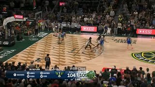 Last 1:44 of overtime in Dallas Wings vs Seattle Storm