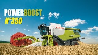 Tout sur les nouveautés de chez Claas ! PowerBoost n°350 (12/08/2016)