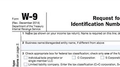 How to Complete an IRS W-9 Form 