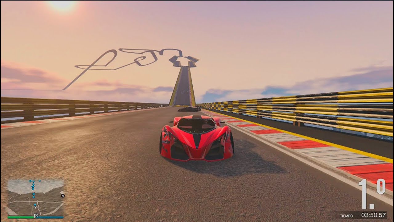 playstation 3 LA RECTA FINAL Y...!! GTA V ONLINE Carreras Acrobáticas #227 - GTA 5 Gameplay