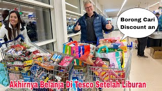 Finally Shopping at Tesco Again After the Holidays! Shopping until my wallet is empty 🤣