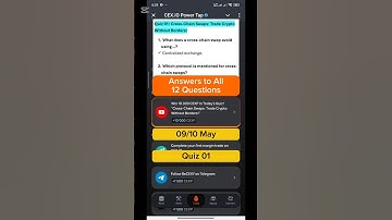 CEX.IO Quiz Answers Today - 09/10 May | Quiz 01 | 100% Correct! Claim Crypto Instantly! 🚀