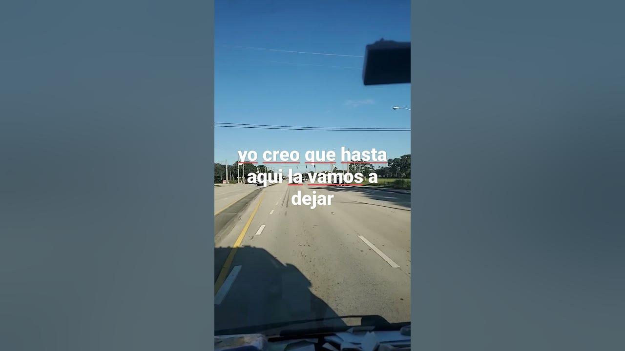 Yo Creo Que Hasta Aqui La Vamos A Dejar