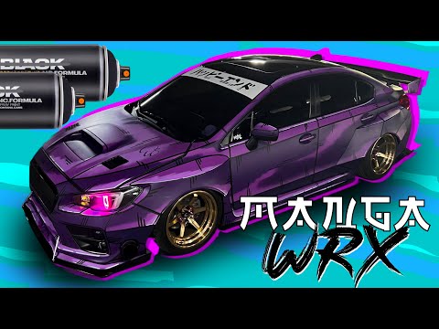 Manga Wide Body Subaru WRX