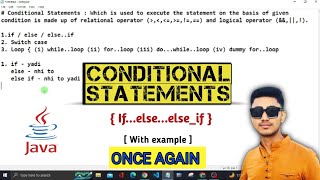 Day - 11 | Conditional Statements in Java with Solve examples questions #java#computercargo #coding