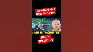 Your Queue Number Problem Free Fire | Server Busy Problem Free Fire Game Kyo Nahi Khul Raha Hai
