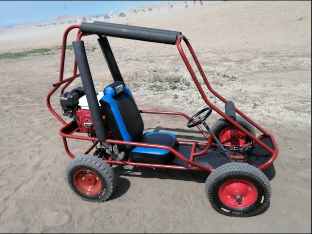 Buggy Casero Tubular Off Road Go Kart 5 5hp Tutorial You - Diy Homemade Off Road Go Kart