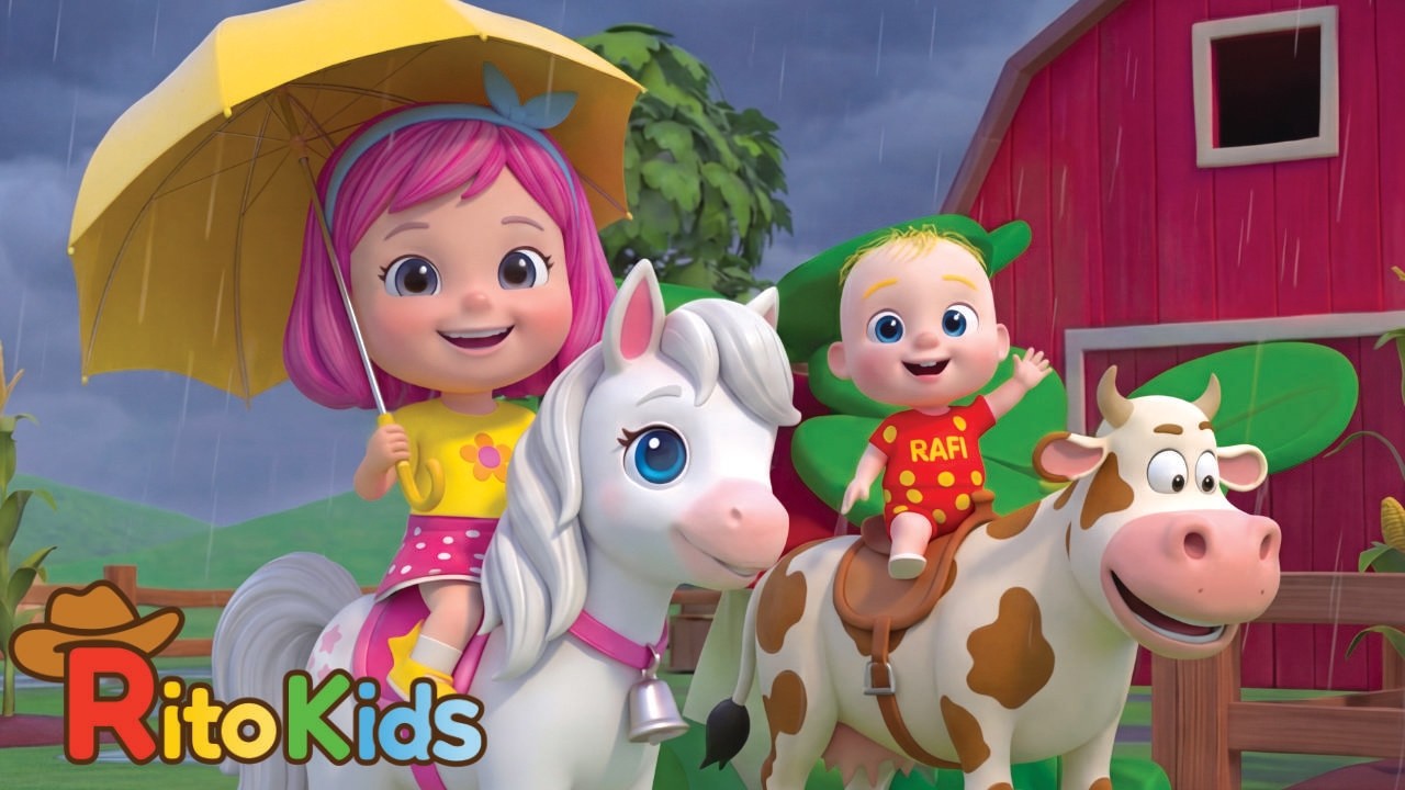 Lluvia Lluvia Vete Ya + Canciones Infantiles Creativas | Música para ...