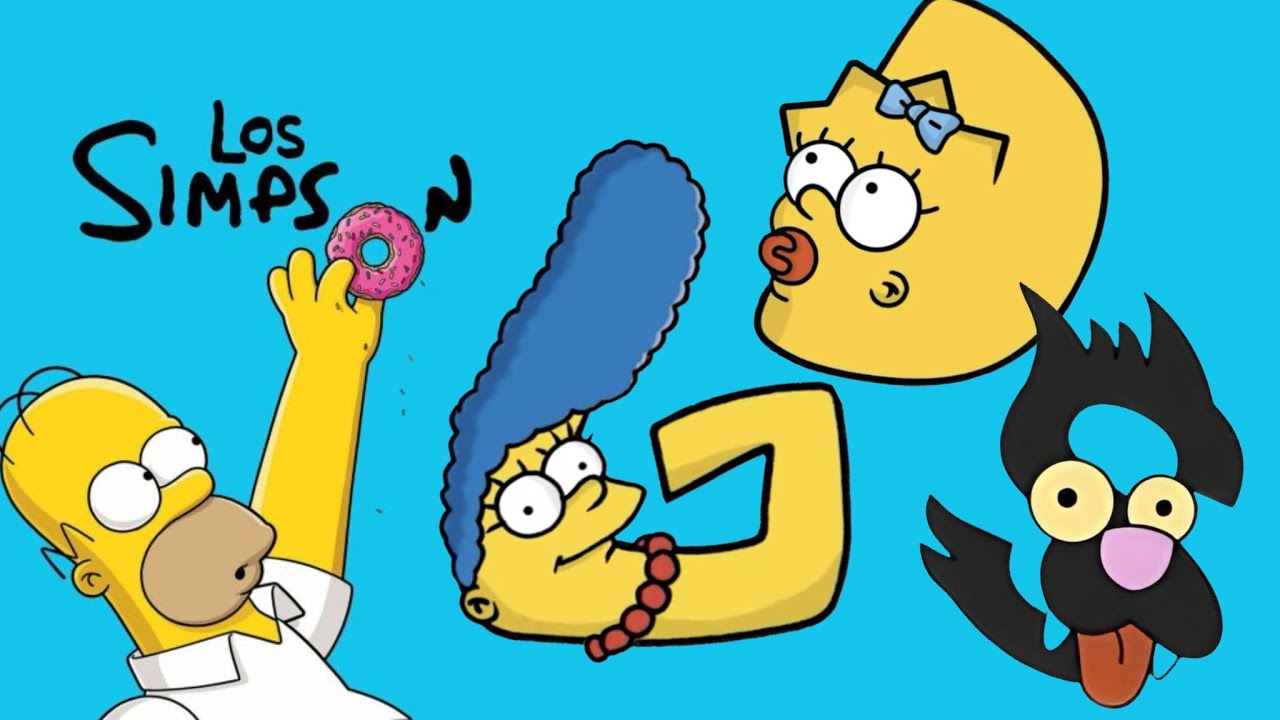 Simpsons Boo The Simpsons take on the alphabet challenge! #boo #alphabetlore # ...