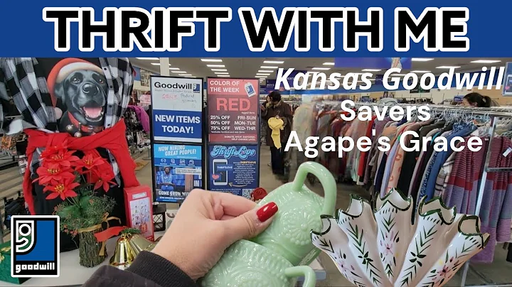 I Would Call This A Success! Goodwill & Savers Thrift With Me! Vintage Home Decor + Santa Rides In!