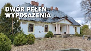 Opuszczony dwór pełen wyposażenia - URBEX