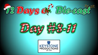 12 Days of Diecast: Days #8-11
Merry Christmas everyone! Here are days 8 through 11, featuring my favorite race Program car, 1/24, and two other 1/64s.
Stay Connected on Twitter: https://twitter.com/KeystoneProdsPA 12 Days of Diecast: Days #8-11