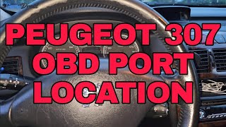 Peugeot 307 2001-2008 OBD Diagnostic Port Location 🔧🚗👨‍🔧