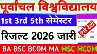 Vbspu News Todayvbspu Result 2026veer Bahadur Singh Purvanchal University Result 2026vbspu Result