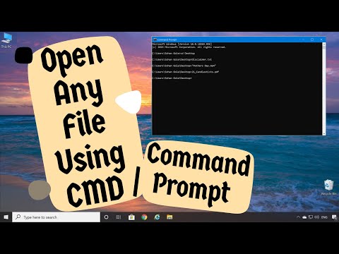 How To Open Any File Using CMD (Command Prompt)