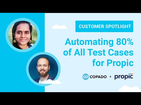 Automating 80% of All Test Cases for Propic