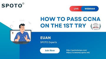 Free Webinar | How to pass CCNA on the 1st try in 2022?