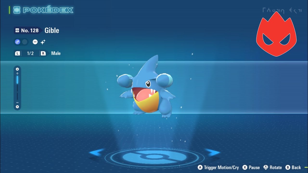Shiny Alpha Gible | Pokémon Legends Z-A - YouTube