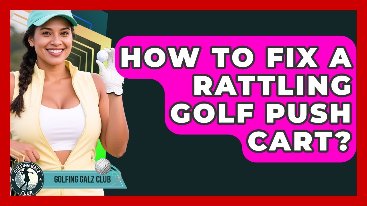 How To Fix A Rattling Golf Push Cart? - Golfing Galz Club