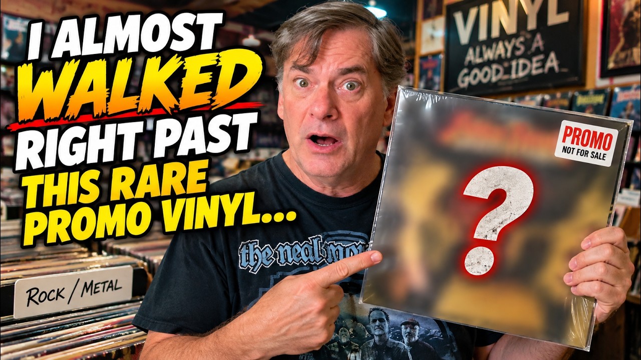 I Almost Walked Right Past This Obscure Rare Promo Vinyl - YouTube