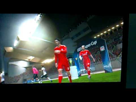 Pro Evolution Soccer 2011 Super Cup final pre-match - Liverpool FC vs Valencia CF
