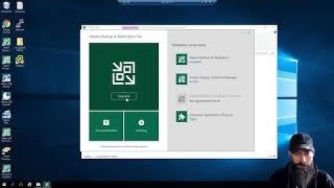 Veeam Backup & Replication v10a upgrade