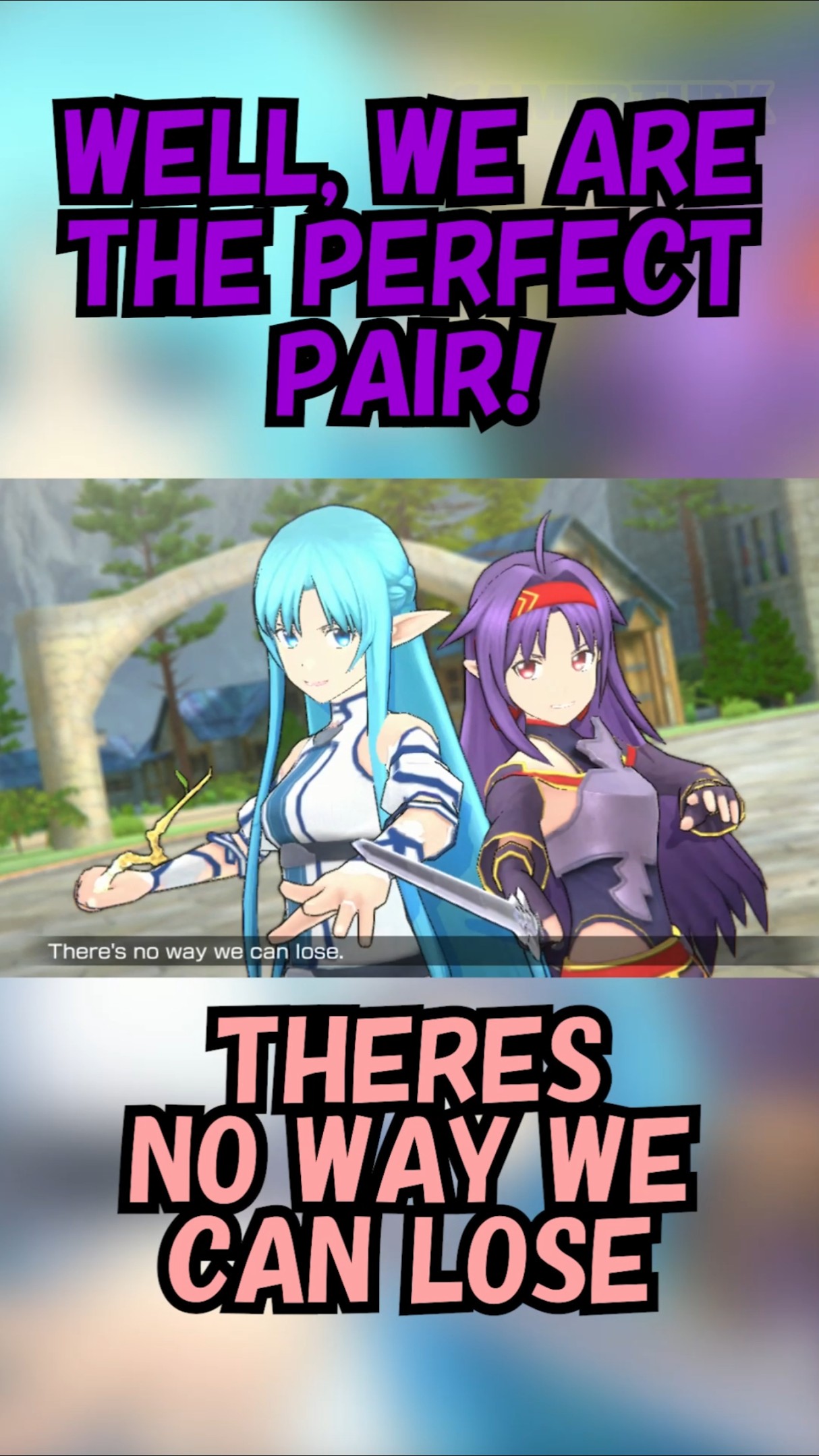 Asuna & Yuuki the Perfect Pair! | SAO Variant Showdown Special
