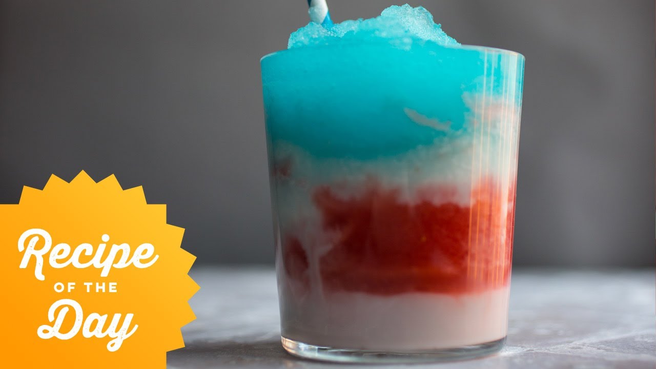 Recipe of the Day: Fireworks Red, White & Blue Daiquiris | From Food Network Kitchen | Food Network