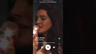 Lana Del Rey - Born To Die Canvas Edit