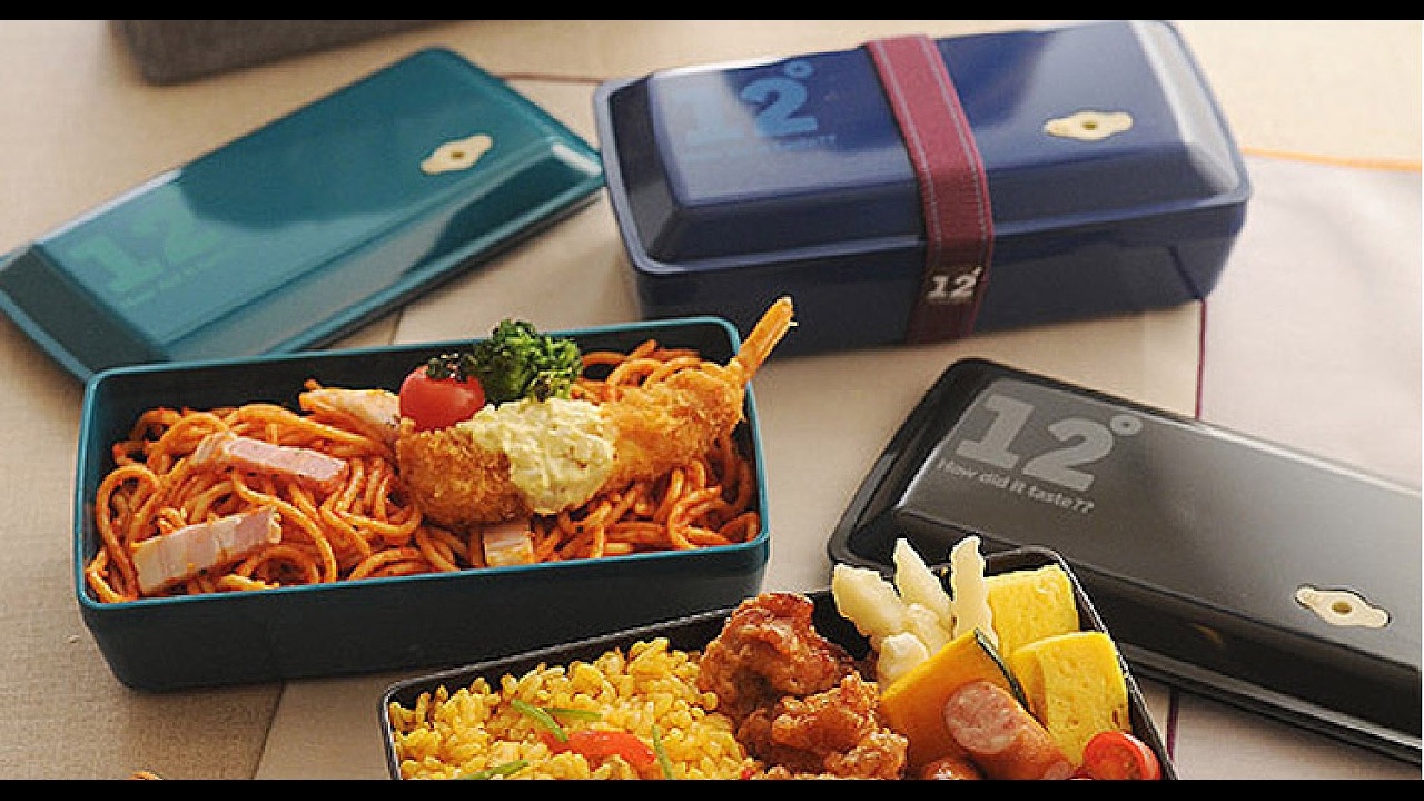 Compact Bento Lunch Box Made in Japan from SubHorimori YouTube