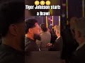 Tiger Johnson Starts a Brawl with the Haneys !!!! #boxing #boxer #brawl #fighter